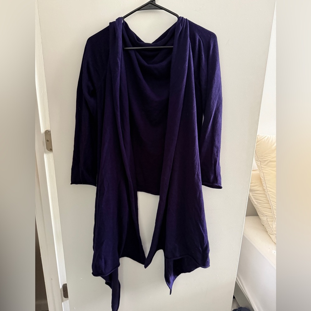 Ekyog Purple Drape Cardigan-  Size M